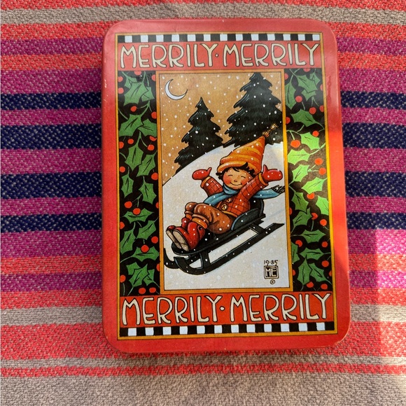 ❕EUC❕Mary Engelbreit 1986 Christmas Set - Picture 4 of 5